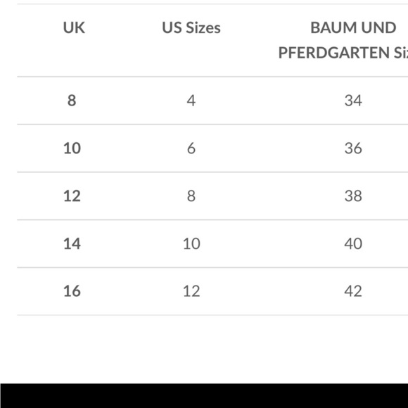 NWT BAUM UND PFERDGARTEN Aradin Dress in Black Ginkgo Floral Black Loose Size 36 - Picture 13 of 14